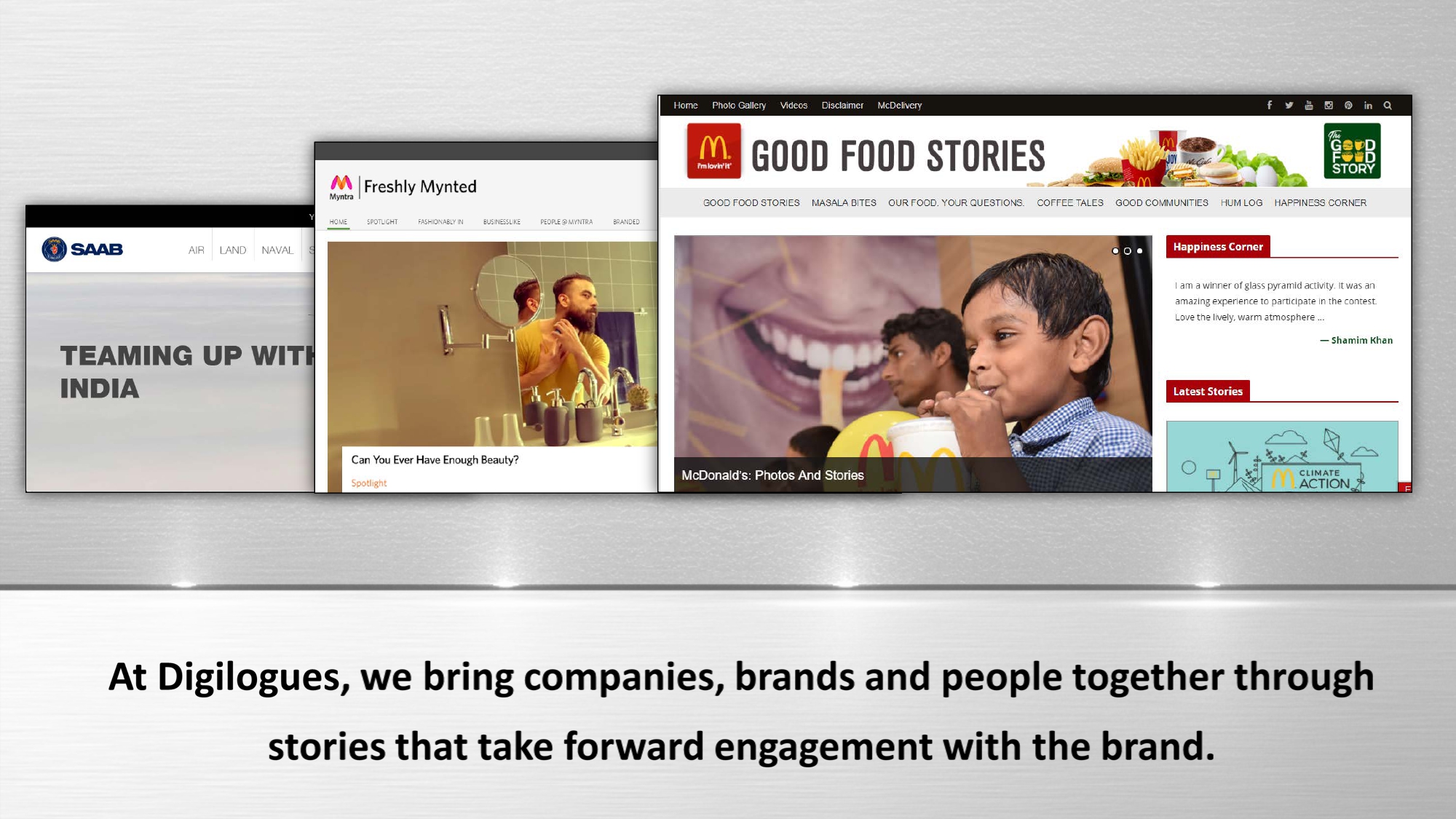 Digilogues brings companies, brands and people together