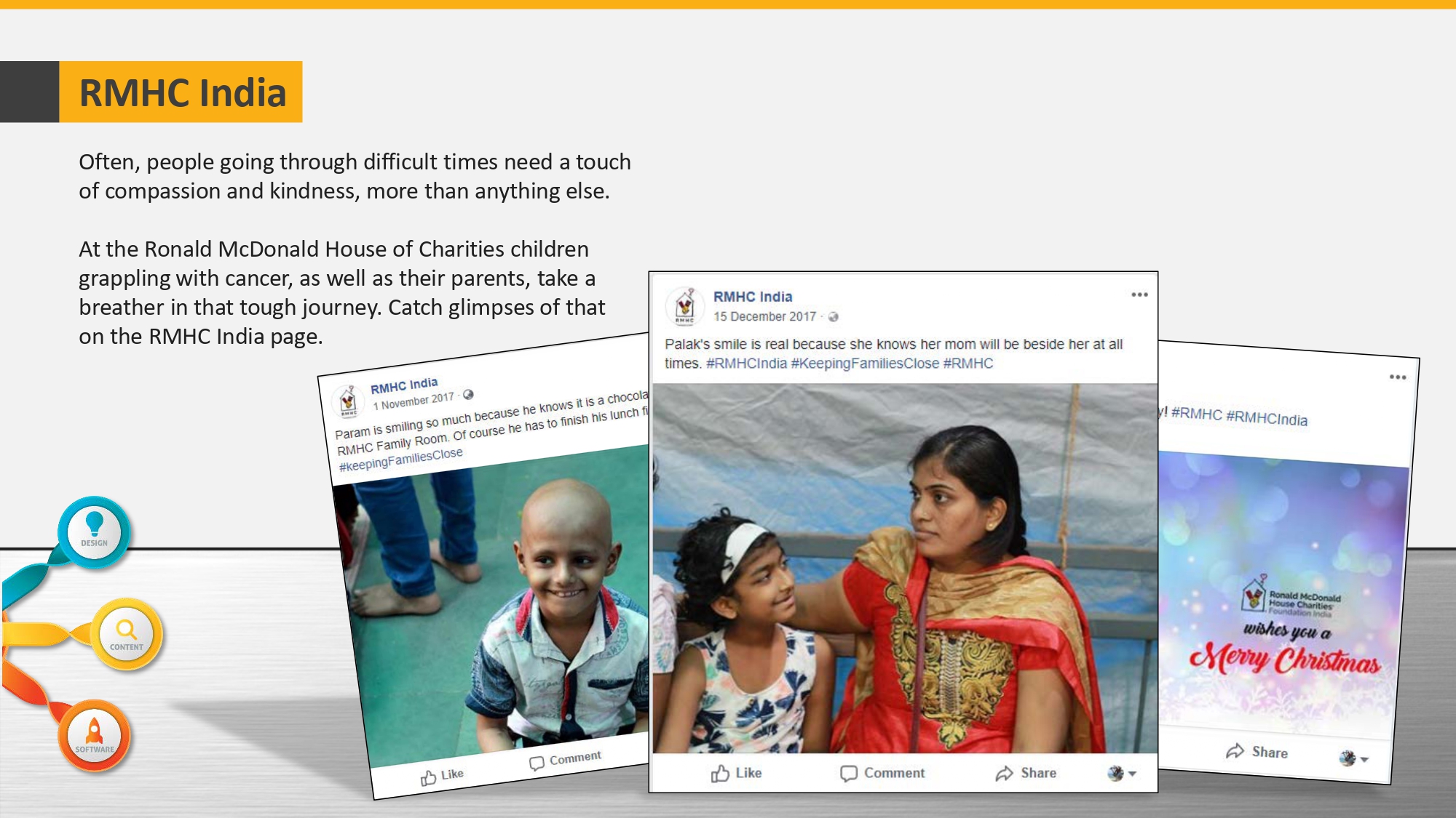Engaging LinkedIn content marketing post for corporate branding